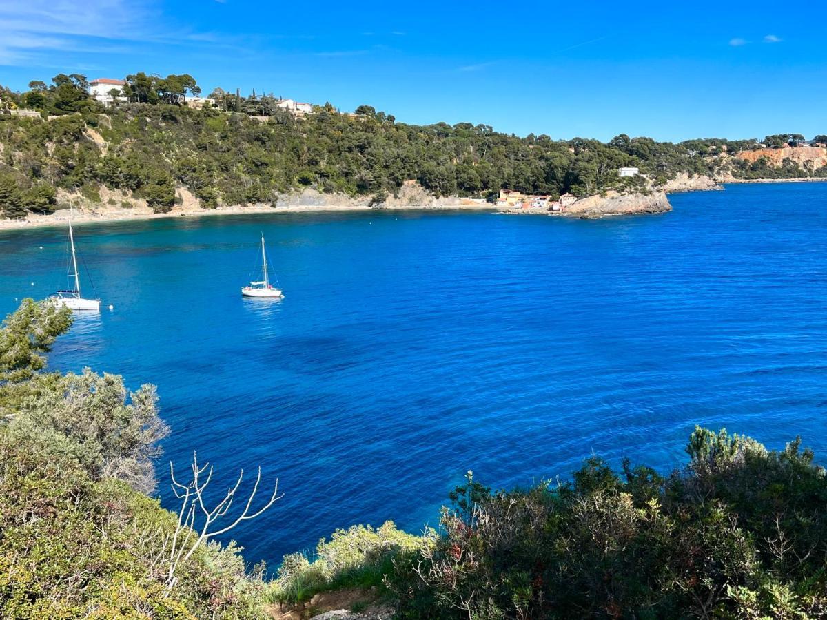 Cosy Provencal Apartment Belgentier Bagian luar foto